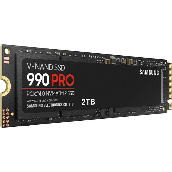 Samsung 990 PRO 2 TB, SSD - PCIe 4.0 x4, NVMe 2, M.2 2280, intern