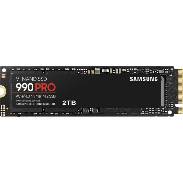 Samsung 990 PRO 2 TB, SSD - PCIe 4.0 x4, NVMe 2, M.2 2280, intern