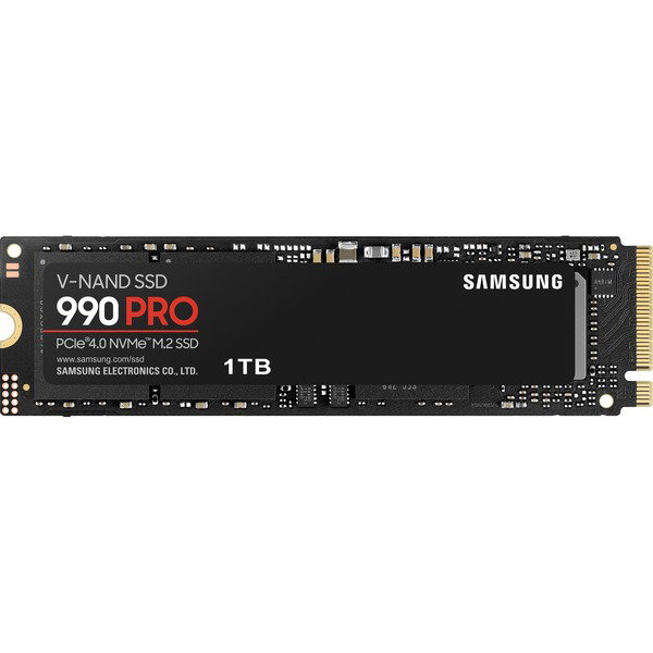 Samsung 990 PRO 1 TB, SSD - PCIe 4.0 x4, NVMe 2, M.2 2280, intern