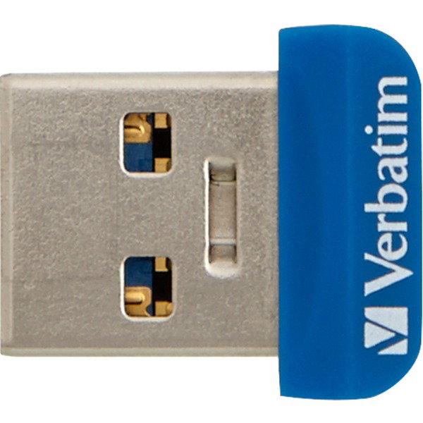Verbatim Store n Stay Nano 32 GB, USB-Stick - blue, USB-A 3.2 Gen 1