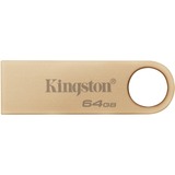 Kingston DataTraveler SE9 G3 64 GB, USB-Stick - gold, USB-A 3.2 Gen 1