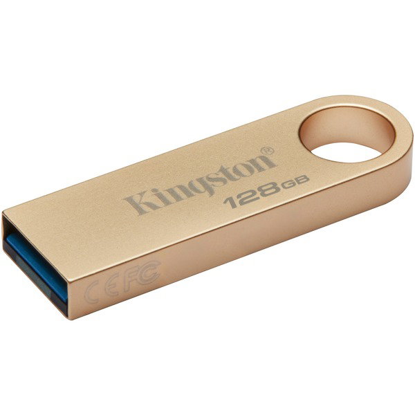 Kingston DataTraveler SE9 G3 128 GB, USB-Stick - gold, USB-A 3.2 Gen 1