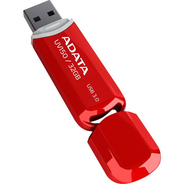 ADATA DashDrive Value UV150 32 GB, USB-Stick - red, USB-A 3.2 Gen1