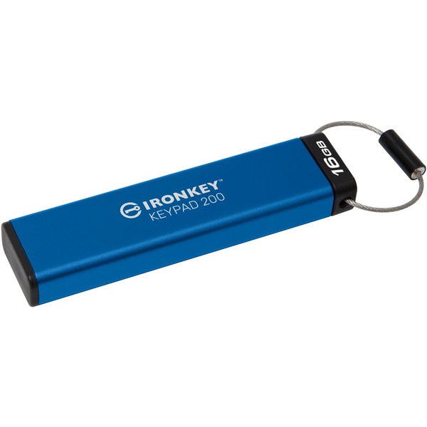 Kingston IronKey Keypad 200 16 GB, USB-Stick - USB-A 3.2 Gen 1
