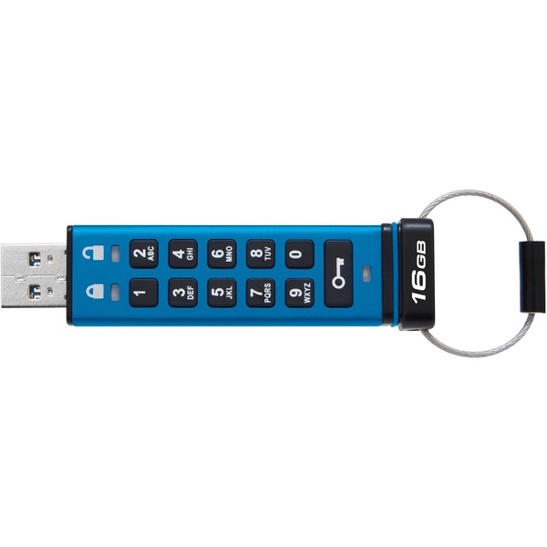 Kingston IronKey Keypad 200 16 GB, USB-Stick - USB-A 3.2 Gen 1