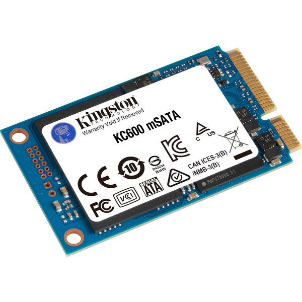 Kingston KC600 1024 GB, SSD - SATA 6 Gb/s, mSATA