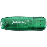Intenso Rainbow Line 8 GB, USB-Stick - green