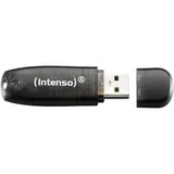 Intenso Rainbow Line 16 GB, USB-Stick - black