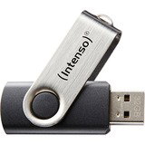 Intenso Basic Line 16 GB, USB-Stick - black/silver