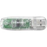 Intenso Rainbow Line 32 GB, USB-Stick - transparent