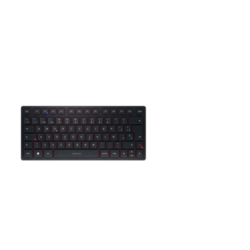 CHERRY KW 9200 MINI WIRELESS - KEYBOARD BLACK SPAIN