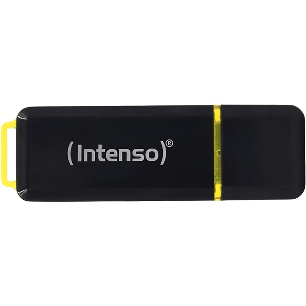 Intenso High Speed Line 64 GB, USB-Stick - black/yellow, USB-A 3.2 Gen 2