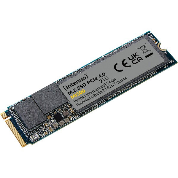Intenso MI500 2 TB, SSD - PCIe 4.0 x4, NVMe 1.4, M.2 2280