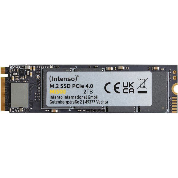 Intenso MI500 2 TB, SSD - PCIe 4.0 x4, NVMe 1.4, M.2 2280