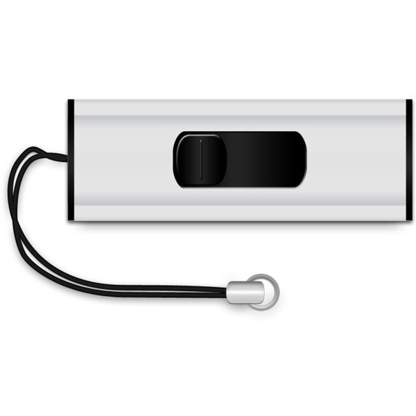 MediaRange 128 GB, USB-Stick - silver/black, USB-A 3.2 Gen 1