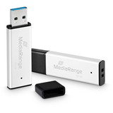 MediaRange High Performance 512 GB, USB-Stick - silver/black, USB-A 3.2 Gen 1