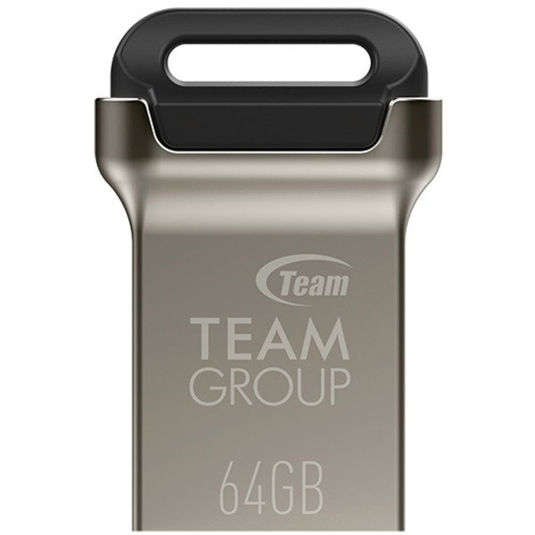 Team Group C162 64 GB, USB-Stick - silver/black, USB-A 3.2 Gen 1