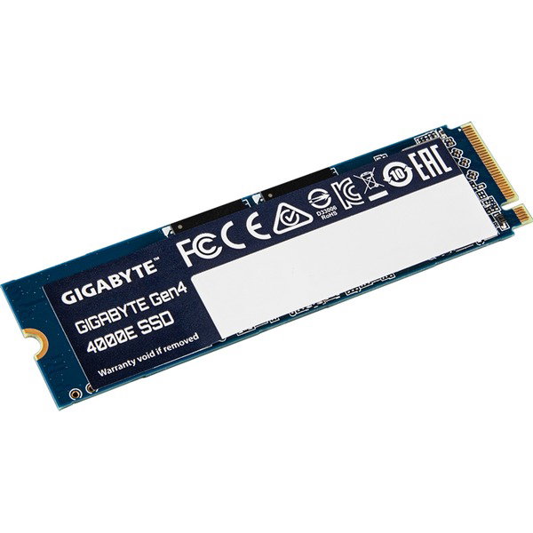 GIGABYTE Gen4 4000E SSD 250 GB - PCIe 4.0 x4, NVMe 1.4, M.2 2280