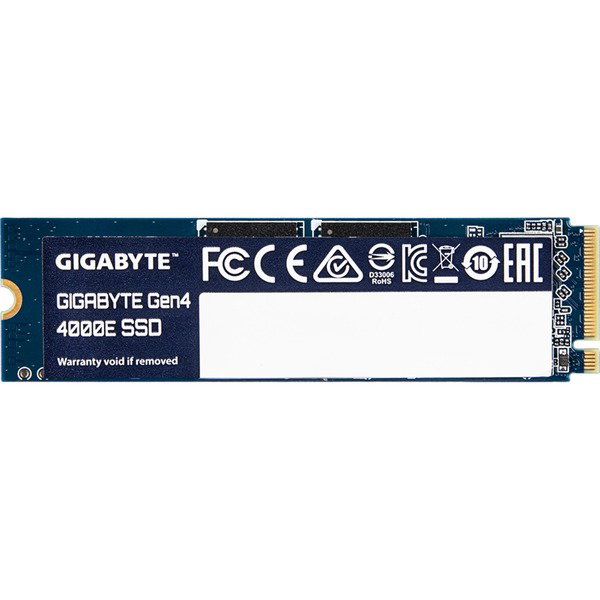 GIGABYTE Gen4 4000E SSD 250 GB - PCIe 4.0 x4, NVMe 1.4, M.2 2280