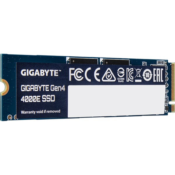 GIGABYTE Gen4 4000E SSD 250 GB - PCIe 4.0 x4, NVMe 1.4, M.2 2280