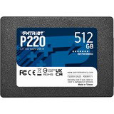 Patriot P220 512 GB, SSD - black, SATA III 6 Gb/s, 2,5