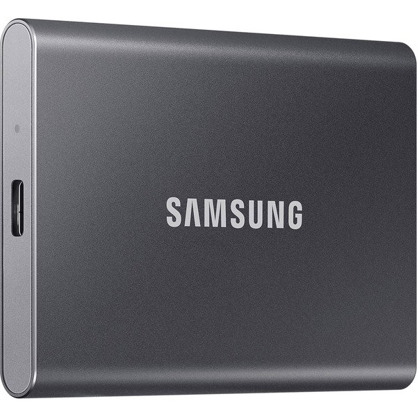 Samsung Portable SSD T7 4 TB, Externe SSD - gray, USB-C 3.2 Gen 2 (10 Gbit/s), extern