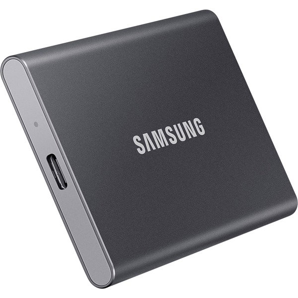 Samsung Portable SSD T7 4 TB, Externe SSD - gray, USB-C 3.2 Gen 2 (10 Gbit/s), extern