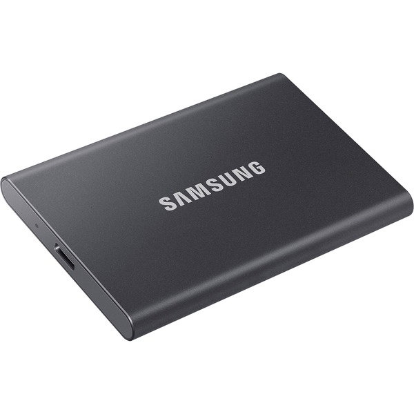 Samsung Portable SSD T7 4 TB, Externe SSD - gray, USB-C 3.2 Gen 2 (10 Gbit/s), extern