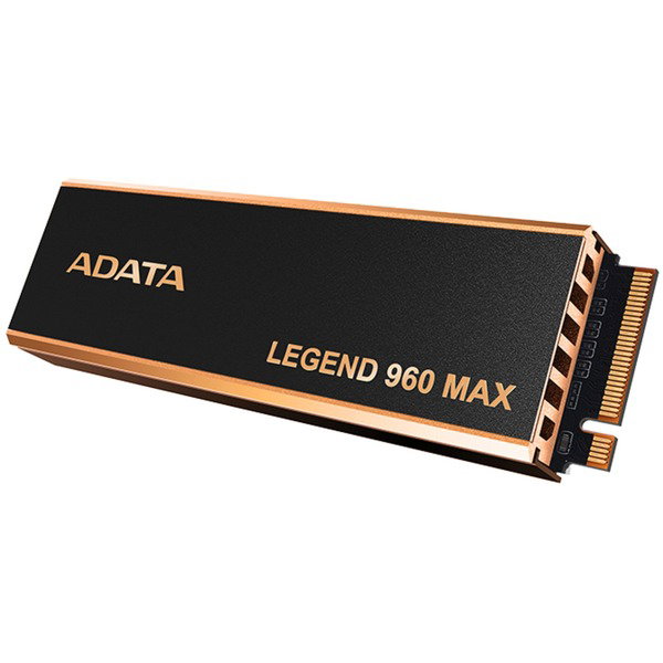 ADATA LEGEND 960 MAX 1 TB, SSD - darkgray/gold, PCIe 4.0 x4, NVMe 1.4, M.2 2280