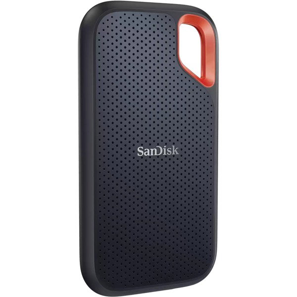 SanDisk Extreme Portable SSD V2 4 TB, Externe SSD - black/orange, USB-C 3.2 Gen 2 (10 Gbit/s)