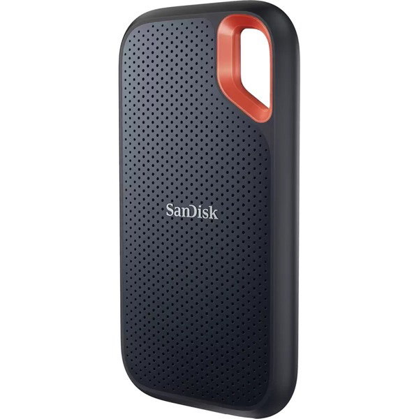 SanDisk Extreme Portable SSD V2 4 TB, Externe SSD - black/orange, USB-C 3.2 Gen 2 (10 Gbit/s)
