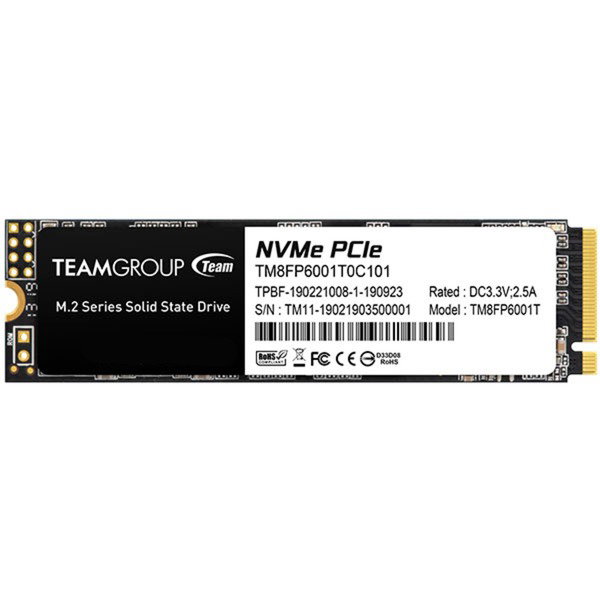 Team Group MP33 1 TB, SSD - PCIe 3.0 x4, NVMe 1.3, M.2 2280