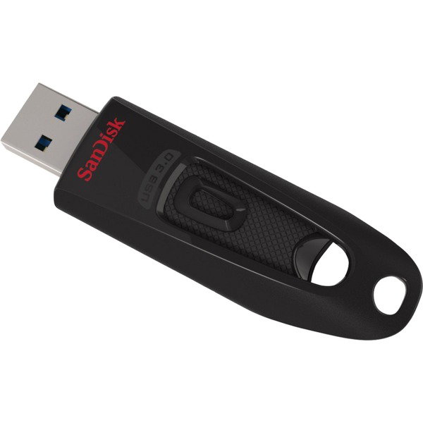 SanDisk Ultra 64 GB, USB-Stick - black/red, USB-A 3.2 Gen1