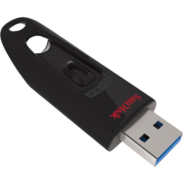 SanDisk Ultra 32 GB, USB-Stick - black/red, USB-A 3.2 Gen1