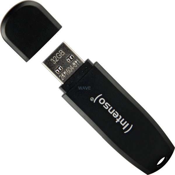 Intenso Speed Line 32 GB, USB-Stick - black, USB-A 3.2 Gen 1