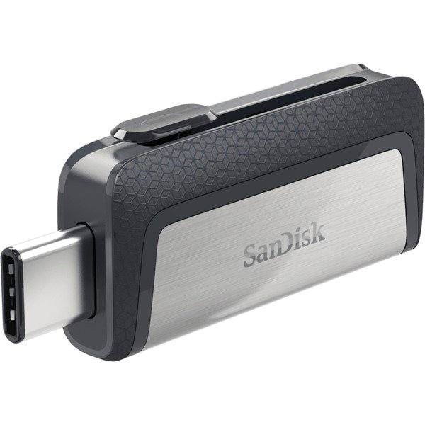SanDisk Ultra Dual USB Typ-C Laufwerk 64 GB, USB-Stick - USB-A 3.2 Gen 1, USB-C 3.2 Gen 1