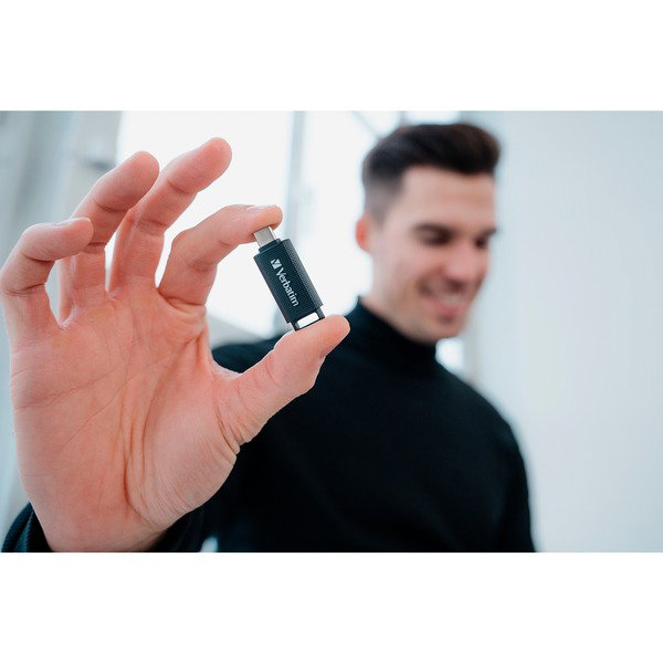 Verbatim Store n Go USB-C 64 GB, USB-Stick - black/gray, USB-C 3.2 Gen1