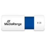 MediaRange Color Edition 8 GB, USB-Stick - white/blue, USB-A 2.0