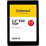Intenso TOP SSD 512 GB - black, SATA 6 Gb/s, 2,5, Bulk