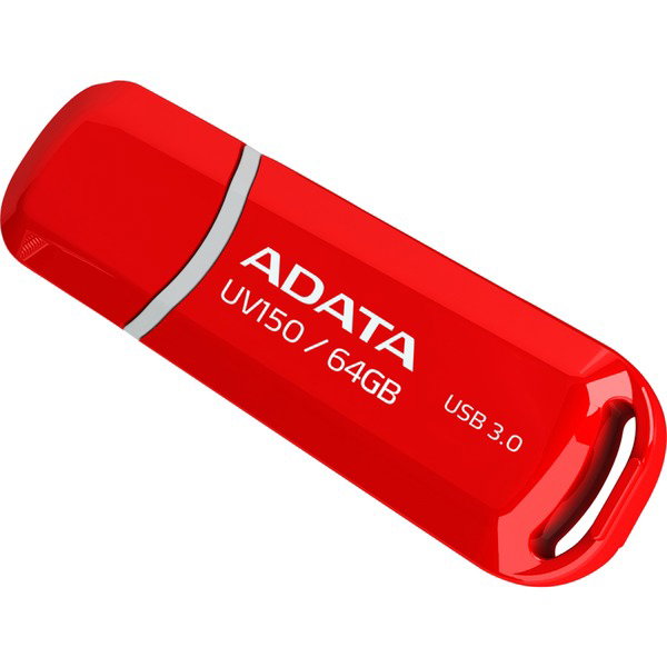 ADATA DashDrive UV150 64 GB, USB-Stick - red, USB-A 3.2 Gen 1