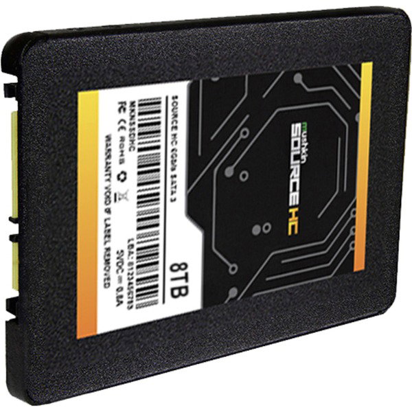 Mushkin Source HC 8 TB, SSD - black, SATA 6 Gb/s, 2,5