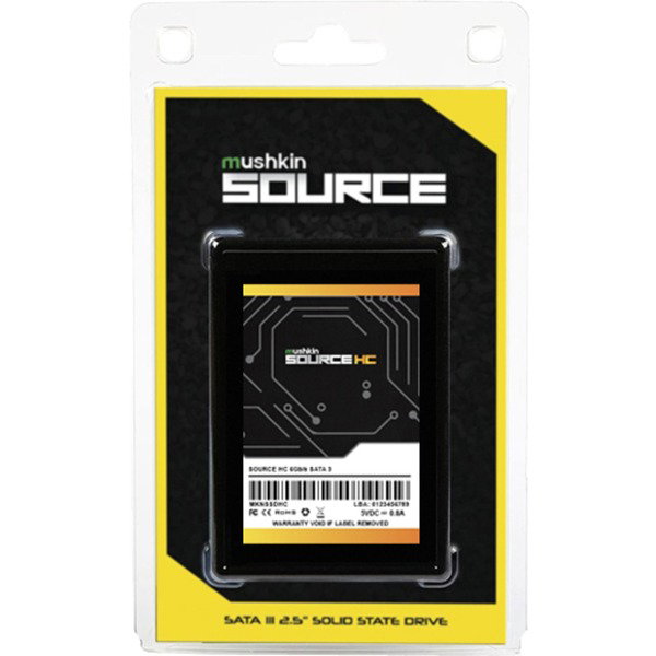 Mushkin Source HC 8 TB, SSD - black, SATA 6 Gb/s, 2,5