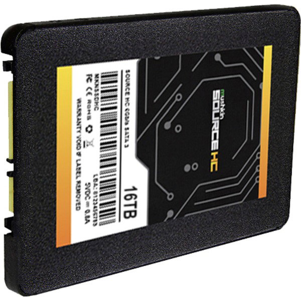 Mushkin Source HC 16 TB, SSD - black, SATA 6 Gb/s, 2,5