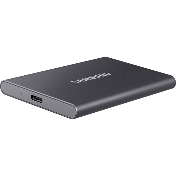 Samsung Portable SSD T7 1TB, Externe SSD - gray, USB-C 3.2 Gen 2 (10 Gbit/s), extern
