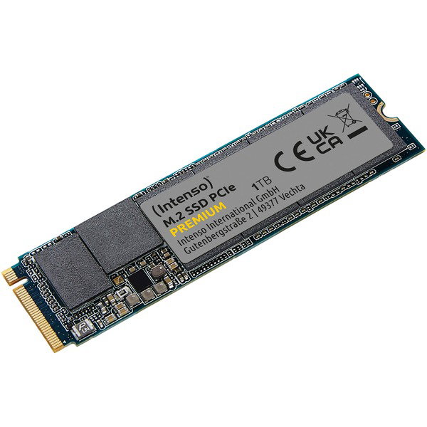 Intenso Premium 1 TB, SSD - PCIe 3.0 x4, NVMe 1.3, M.2 2280