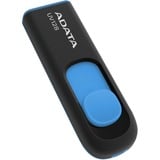 ADATA Dash Drive UV128 256 GB, USB-Stick - black/blue, USB-A 3.2 Gen 1
