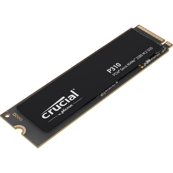 Crucial P310 1 TB, SSD - black, PCIe 4.0 x4, NVMe, M.2 2280