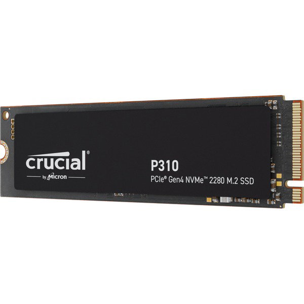 Crucial P310 1 TB, SSD - black, PCIe 4.0 x4, NVMe, M.2 2280