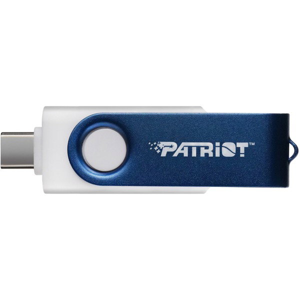 Patriot Xporter X550 32GB, USB-Stick - blue/white, USB-A und USB-C 3.2 Gen 1