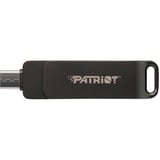 Patriot Rage R550 128Gb, USB-Stick - black, USB-A und USB-C 3.2 Gen 1